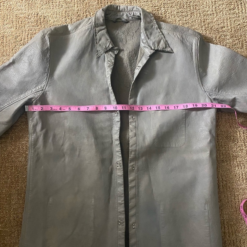 Made in Japan genuine leather shirt jacket - Picture 8 of 10